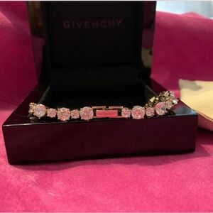 Givenchy Cubic Zirconia Tennis bracelet 8” with original box